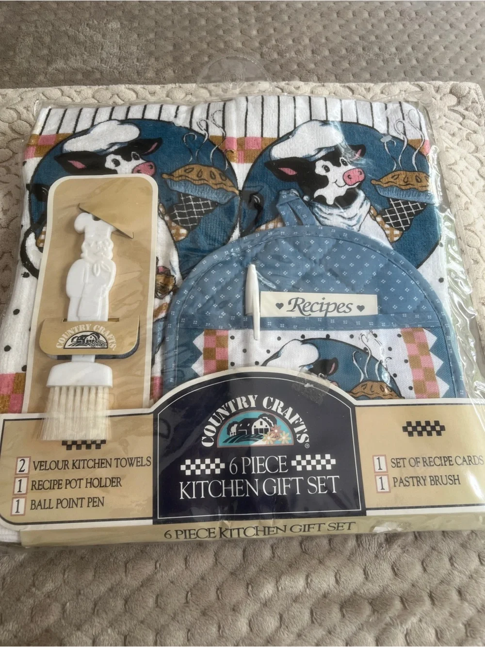 Country Crafts farmhouse cow